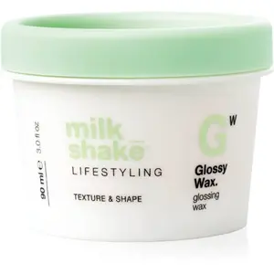 milk_shake® Lifestyling Glossy Wax vosk pro definici a lesk 90 ml
