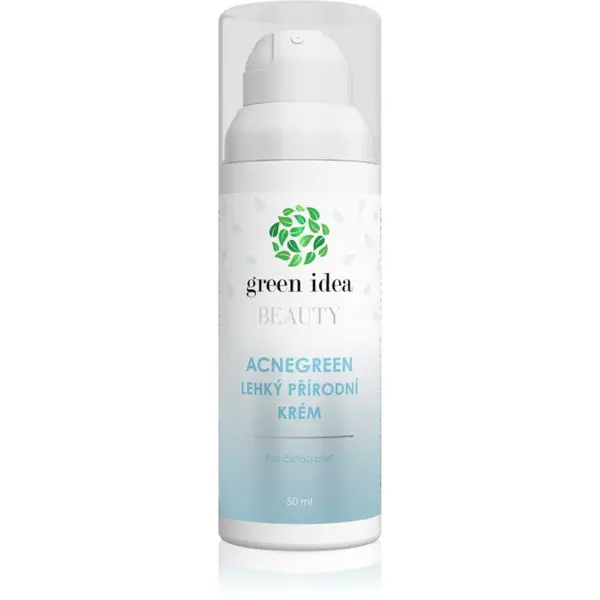 Green Idea Beauty Acnegreen lehký krém pro čistou a zdravou pleť 50 ml