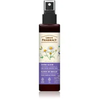 Green Pharmacy Chamomile & Flaxseed oil Elixir bezoplachový elixír pro barvené vlasy 150 ml