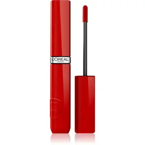 L’Oréal Paris Infaillible Laque Resistance dlouhotrvající tekutá rtěnka dodávající hydrataci a lesk odstín 415 Red Bisou 4.3 ml