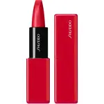 Shiseido Makeup Technosatin gel lipstick saténová rtěnka odstín 416 Red Shift 4 g