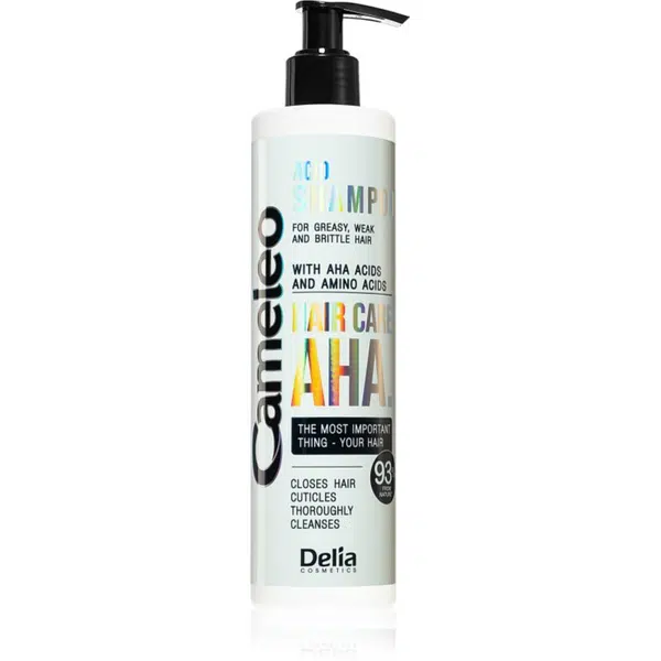 Delia Cosmetics Cameleo AHA šampon pro slabé a poškozené vlasy s AHA kyselinami 250 ml