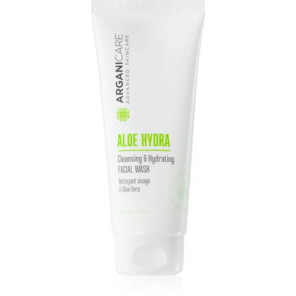 Arganicare Aloe Hydra Facial Wash čisticí přístroj na obličej 100 ml