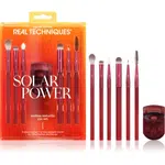 Real Techniques Solar Power Metallic Eye Set sada štětců na oči 7 ks