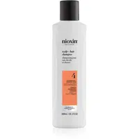 Nioxin System 4 Scalp + Hair Shampoo jemný šampon pro barvené a poškozené vlasy 300 ml
