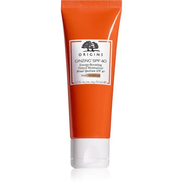 Origins GinZing™ Energy-Boosting Tinted Moisturizer denní krém s revitalizačním účinkem SPF 40 50 ml