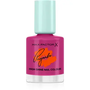 Max Factor x Priyanka Miracle Pure rychleschnoucí lak na nehty limitovaná edice odstín 310 Flourishing Lilac 12 ml