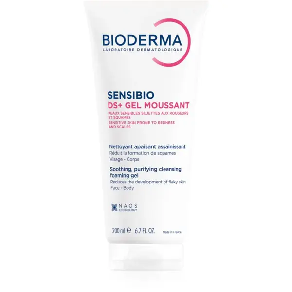 Bioderma Sensibio DS+ Gel Moussant čisticí gel pro citlivou pleť 200 ml