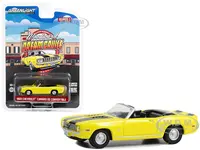 1969 Chevrolet Camaro SS Convertible Yellow with Black Stripes "17th Annual Woodward Dream Cruise Featured Heritage Vehicle" (2011) "Woodward Dream C