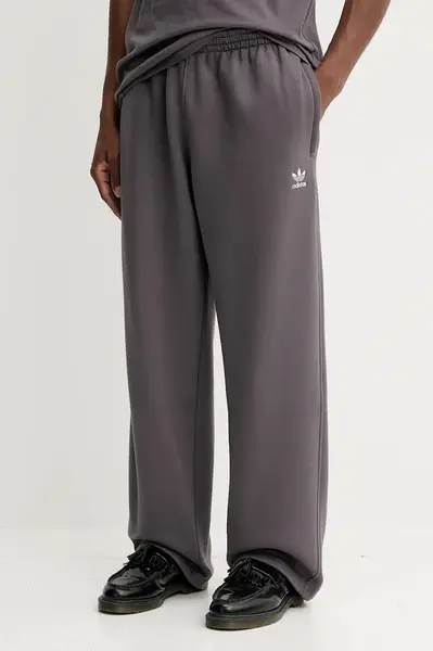 Tepláky adidas Originals Ess Open pánské, fialová barva, JW3673