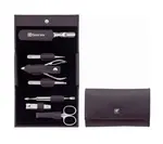 Zwilling Classic Inox Manikúra 7 ks kůže fialová