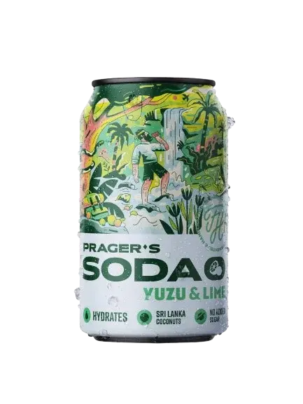 PRAGER'S Soda Yuzu&Lime 330 ml