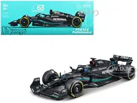 Mercedes-AMG F1 W14 E Performance 63 George Russell "Petronas" Formula One F1 "World Championship" (2023) 1/24 Diecast Model Car by Bburago