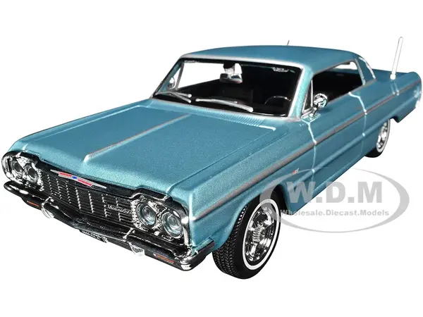 1964 Chevrolet Impala SS Blue Metallic "Special Edition" Series 1/26 Diecast Model Car by Maisto