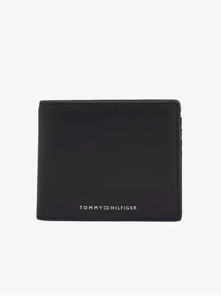 Tommy Hilfiger Modern Leather CC and Black Mens Leather Wallet - Men