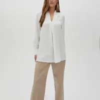 Marisse Women's Shirt L-Ko-4608 Off White