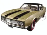 1967 Chevrolet Camaro Z/28 Gold with Black Stripes 1/18 Diecast Model Car by Road Signature