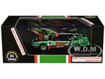 1984 Toyota Celica Supra 16 "Castrol Livery" Black and Green with Graphics 1/64 Diecast Model Car by Paragon Models