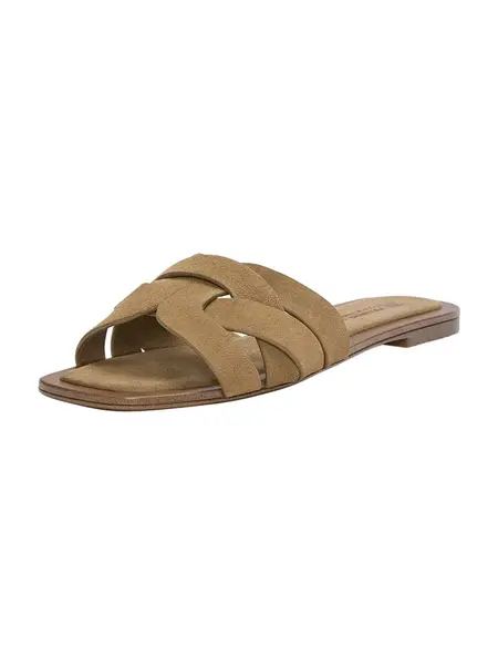 Pull&Bear Šľapky  karamelová