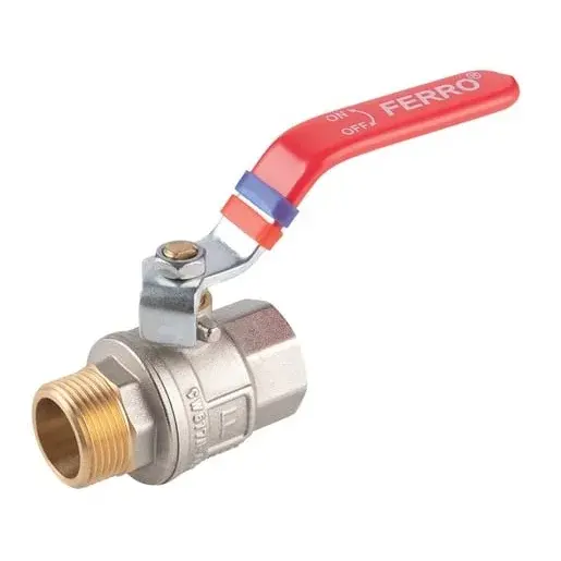 Guľový Kohút Novaservis 1/2" mosadz KFP11