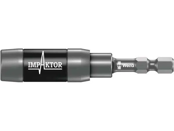 Wera 057676 Držák Impaktor 1/4" s prstencovým magnetem a rozpěrným kroužkem, 897/4 IMP R