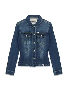 GUESS Originals Prechodná bunda  modrá denim