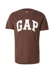GAP Tričko 'EVERYDAY'  hnedá / biela