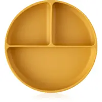 Petite&Mars Take&Match 6m+ delený tanier guľatý Intense Ochre 1 ks