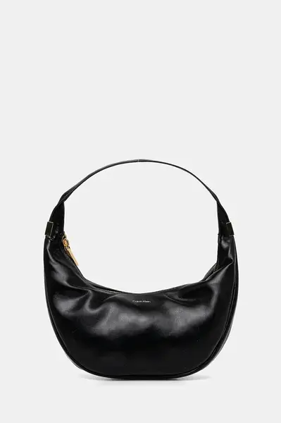 Kabelka Calvin Klein černá barva, LV04F3010G