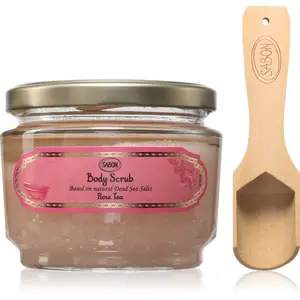 Sabon Rose Tea tělový peeling 320 ml