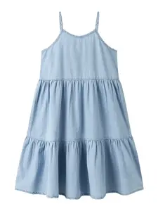 NAME IT Šaty 'NKFNAYA'  modrá denim