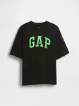 GAP Dětské oversize tričko Heavyweight Athletic Logo - Kluci