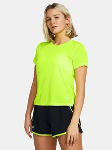 Under Armour Tričko UA Launch Shortsleeve-GRN - Dámské