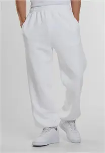 Men's sweatpants Fluffy white