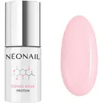 NEONAIL Cover Base Protein podkladový lak pre gélové nechty odtieň Nude Rose 7.2 ml