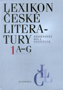 Lexikon české literatury 1 / (A-G) (poškozená)