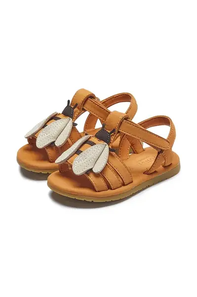 Kojenecké kožené sandály Donsje Jiles Sky Sandals Bee