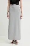 Sukně ISABELLE BLANCHE šedá barva, maxi, IS25SS-G027-T003