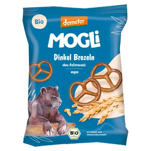 MOGLI Špaldové preclíky s certifikací Demeter 3r+ BIO 50 g
