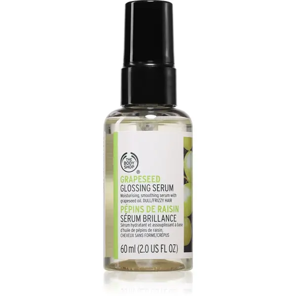 The Body Shop Grapeseed Glossing Serum uhlazující sérum pro zacelení konečků vlasů 60 ml