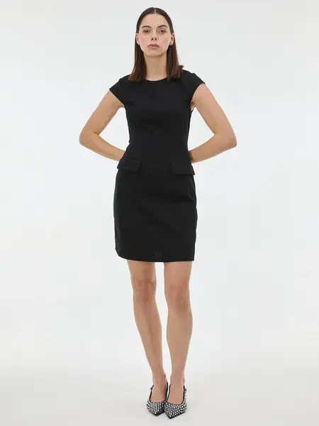 Černé dámské šaty ORSAY po kolena