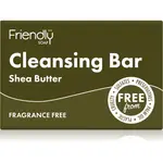 Friendly Soap Cleansing Bar Shea Butter prírodné mydlo na tvár 95 g