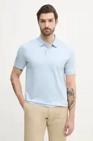 Bavlněné polo tričko BOSS modrá barva, 50532246