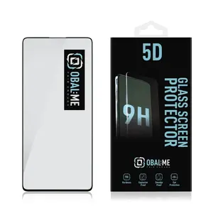 Tvrzené sklo Obal:Me 5D pro Xiaomi Redmi Note 12 Pro 5G, černá