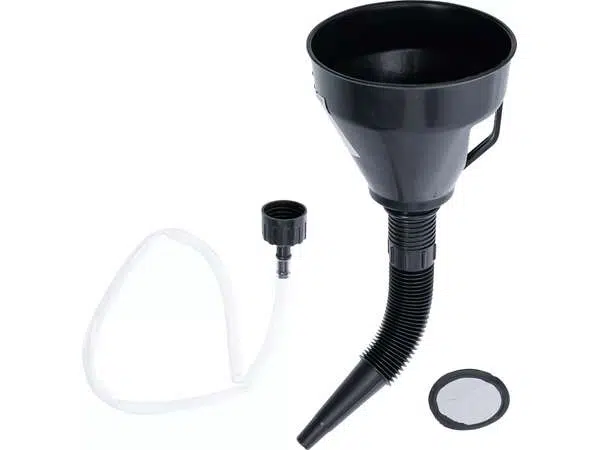 BGS Technic BGS 6866 Trychtýř pro plnění oleje pr. 135 mm s flexibilní trubkou a hadicí (S