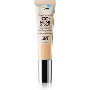 IT Cosmetics Your Skin But Better CC + Nude Glow CC krém pre rozjasnenie pleti SPF 40 Fair Ivory 32 ml