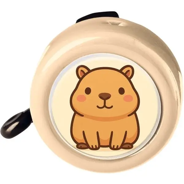 One ZOO Detský zvonček na bicykel, béžová, veľkosť