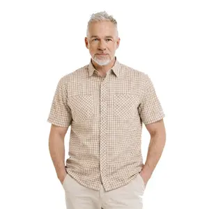 Bushman Pánska košeľa Sahel, béžová XXXL