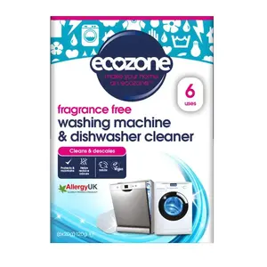 Ecozone Čistič myček a praček 6 ks