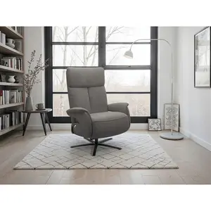 Sit & More RELAXAČNÍ KŘESLO, textil, barvy grafitu